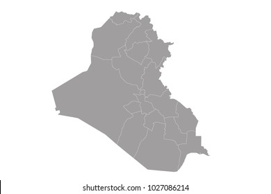 map of iraq