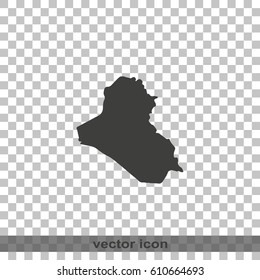 Map of Iraq.