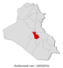 Map - Iraq, Babil