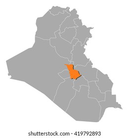 Map - Iraq, Babil