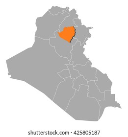 Map - Iraq, Kirkuk