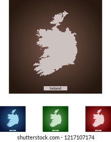 map of Ireland