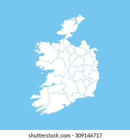 map of Ireland