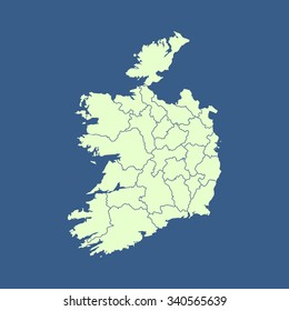 map of Ireland