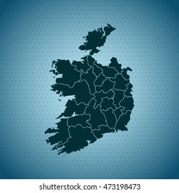 map of Ireland