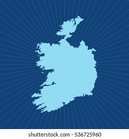 map of Ireland