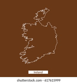 map of Ireland