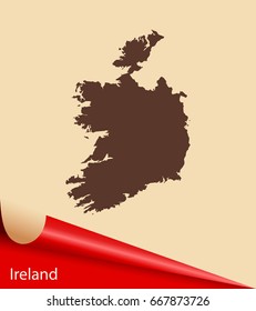 map of Ireland