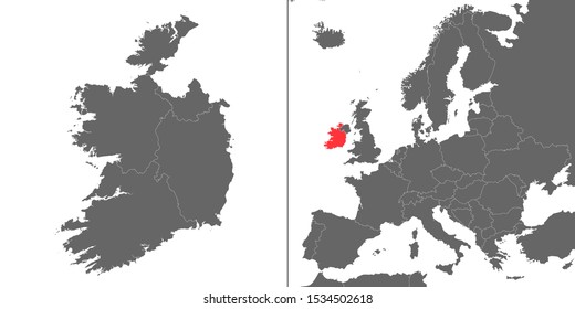 Map Ireland Location On European 260nw 1534502618 