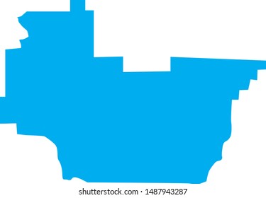map of irwin county in georgia state in usa