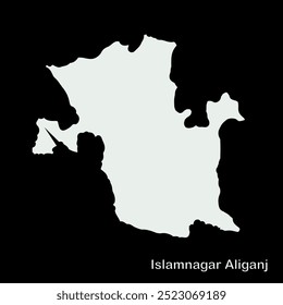 Map of Islamnagar Aliganj Block, Jamui District, Bihar State, Republic of India, Government of Bihar, Indian territory, Eastern India, politics, village, tourism