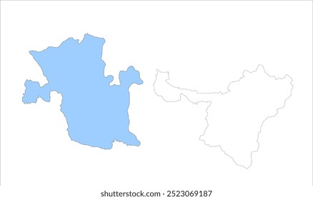 Landkarte von Islamnagar Aliganj, Jamui District, Bihar State, Republik Indien, Regierung von Bihar, Indisches Territorium, Ostindien, Politik, Dorf, Tourismus