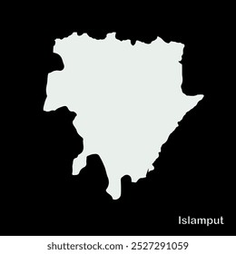 Mapa de Islamput Block, Nalanda District, Bihar State, República da Índia, Governo de Bihar, Território indiano, Índia Oriental, política, aldeia, turismo