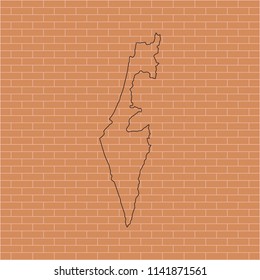 map of Israel