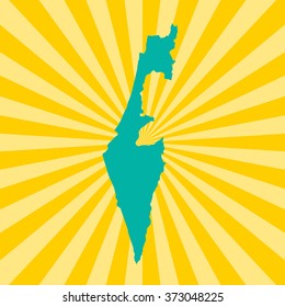 map of Israel