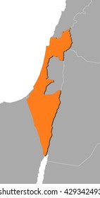 Map - Israel