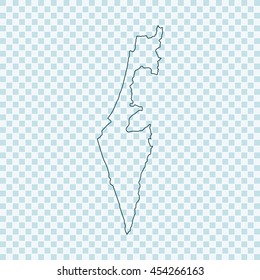 map of Israel