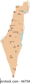 Map Israel