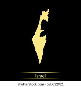 map of Israel