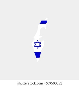 Map of Israel