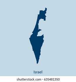 map of Israel