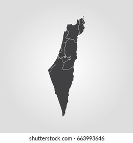 Map of Israel