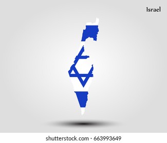 Map of Israel