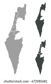 Map of Israel