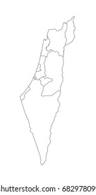 map of Israel