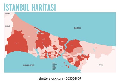 Map of Istanbul