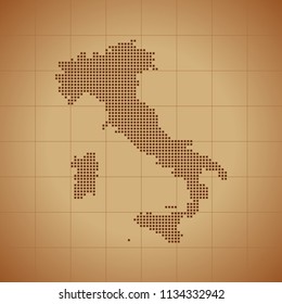 map of Italy