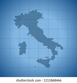 map of Italy