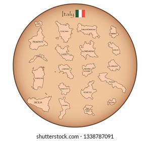 Map of Italy