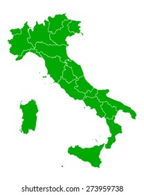 Map of Italy