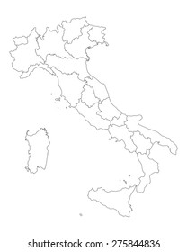 Map of Italy