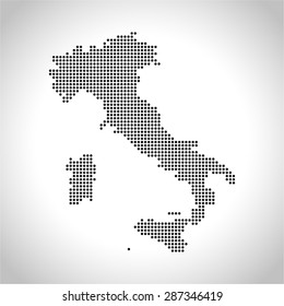 map of Italy