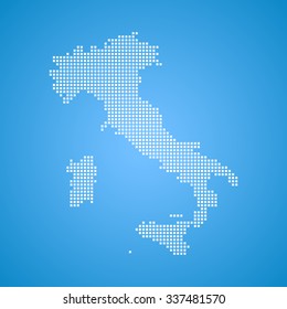 map of Italy