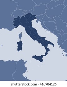 Map - Italy