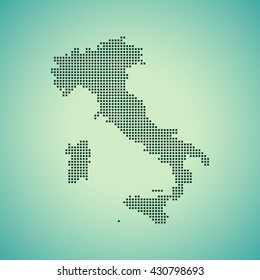 map of Italy