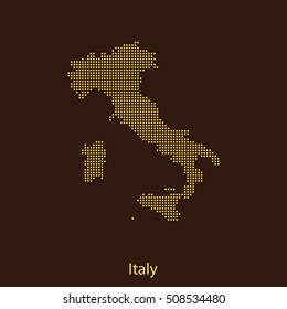 map of Italy