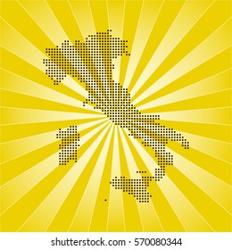 map of Italy
