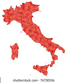 map of italy