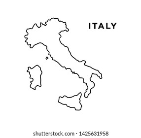 Italy Outline Italy Tattoo Italy Map Italy Outline