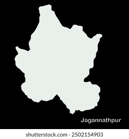 Map of Jagannathpur Block, Pashchimi Singhbhum District, Jharkhand state, Republic of India, Government of Jharkhand, Indian territory, Eastern India, politics, village, tourism