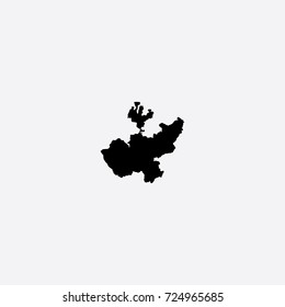 Map of Jalisco - Mexico Vector Illustration