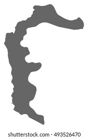 Map - Jammu and Kashmir (Pakistan)