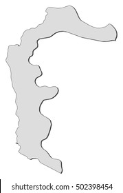Map - Jammu and Kashmir (Pakistan)