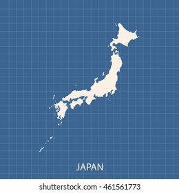 map of Japan