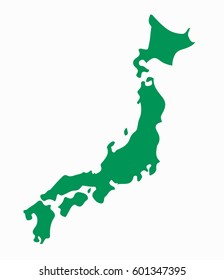 map Japan