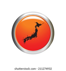 map of Japan icon